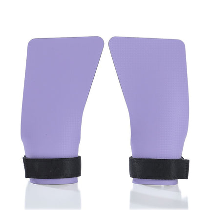 Basketball Hand Grips for Pull-ups Cross Training Gymnastics Weightlifting Palm Protector - Purple S