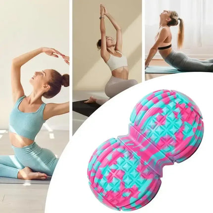Fascia Ball EVA Material Plantar Massage Yoga Fitness Waist Back Neck Stretch Muscle Relief - Peanutballs