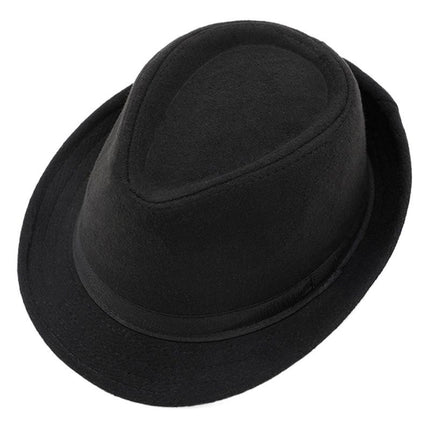 Men Woolen Topper Hat Hat Xiangfang Warm Winter Grey All yards