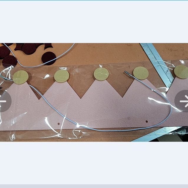 Birthday Hat Crown Party Props One Size Pink meat Free size