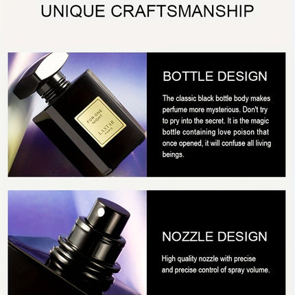 Black Pink FOR ONE NIGHT, LASTAR PARIS, perfume, fragrance set, luxury scent, long-lasting perfume, women perfume, date night fragrance, elegant perfume, Australian perfume