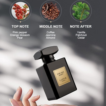Black Pink FOR ONE NIGHT, LASTAR PARIS, perfume, fragrance set, luxury scent, long-lasting perfume, women perfume, date night fragrance, elegant perfume, Australian perfume