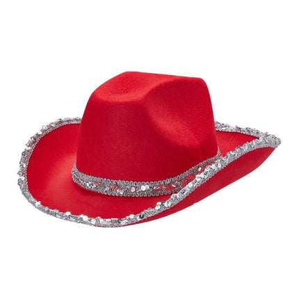 Bachelorette Party Hats Bachelor Party Hats Cowboy Hats White Pink Black Hats - Black - Size m