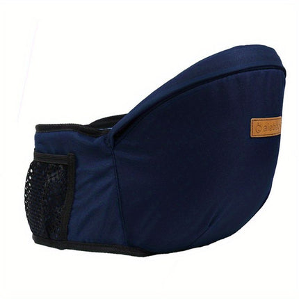 Beige Blue baby hip carrier, ergonomic baby carrier, Australian baby carrier, baby wearing, newborn carrier, toddler carrier, hip seat carrier, adjustable baby carrier, comfortable baby carrier, baby care