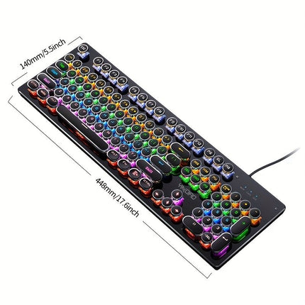 Black Magenta RGB mechanical keyboard, colourful keyboard, marquee light keyboard, gaming keyboard Australia, backlit mechanical keys, USB mechanical keyboard, tactile keyboard for work and play
