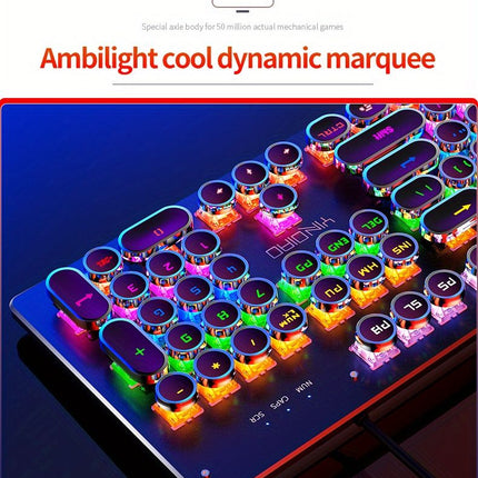 Black Magenta RGB mechanical keyboard, colourful keyboard, marquee light keyboard, gaming keyboard Australia, backlit mechanical keys, USB mechanical keyboard, tactile keyboard for work and play