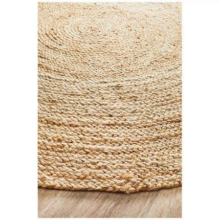 Atrium polo natural indoor rug 120 x 120cm