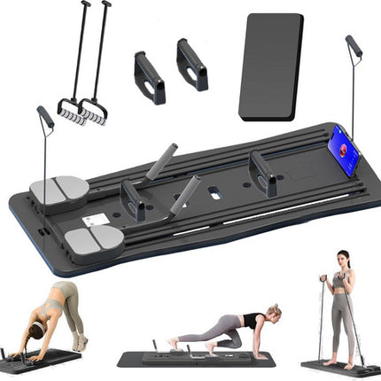 Abdominal Exercise Board Push Up Board Pilates Reformer Set Fitness Equipment