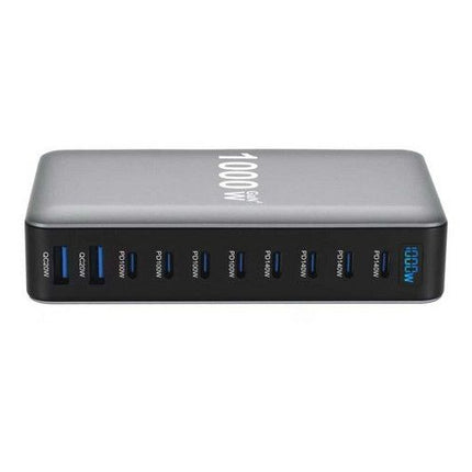 1000W GaN Fast Charging Station 10Ports USB&Type-C for iPhone, Laptops, MacBook