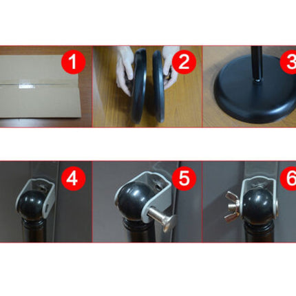 A3 Floor Poster Stand Foyer Pedestal Sign Holder Business Menu Display Stand