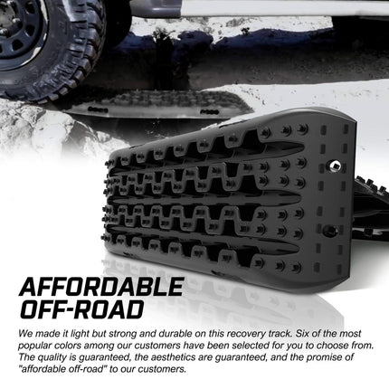 X-BULL Recovery tracks Sand tracks KIT Carry bag mounting pin Sand/Snow/Mud 10T 4WD-black Gen3.0