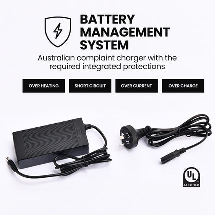 ALPHA Urban 8 Electric Scooter, AU Compliant, Suspension, 25km Range, 8.5-Inch Wheels, Brushless Motor, Motorised Commuter eScooter for Adults, Black