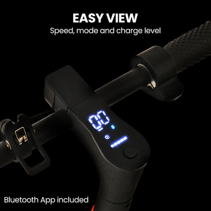 ALPHA Urban 10 Electric Scooter, AU Compliant, 35km/h, Suspension, 35km Range, 10-Inch Wheels, Brushless Motor, Free APP, Motorised Commuter eScooter for Adults, Black