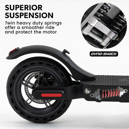 VALK Synergy 5 Electric Scooter, 400W, AU Compliant, Motorised eScooter for Adults, Black