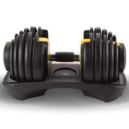 Powertrain 24KG  Adjustable Home Gym Dumbbell - Gold