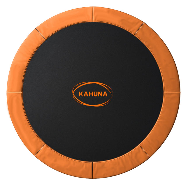 Kahuna 14ft Replacement Trampoline Safety Pad Cover and Jumping Spring Mat - Orange