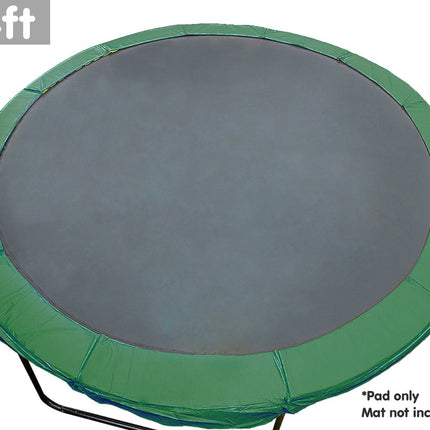 Kahuna 14ft Trampoline Replacement Spring Pad Round Cover - Green