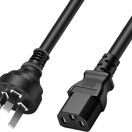 3 Prong Australia Plug 18 AWG Power Cord 1.5M