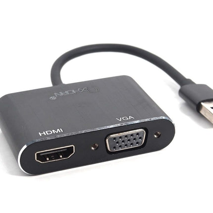 OXHORN AD-U3-HV USB 3.0 to HDMI/VGA Adapter