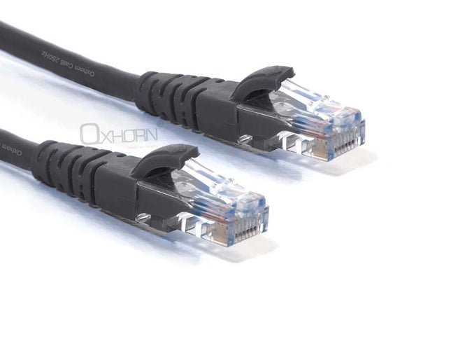 OXHORN CB-CAT6-B030 Network Cable Cat6 30m Black