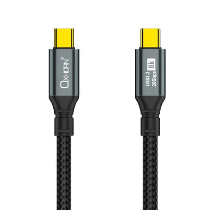 OXHORN CB-CC-3205 USB C 3.2 Gen 2x2 Cable 0.5m