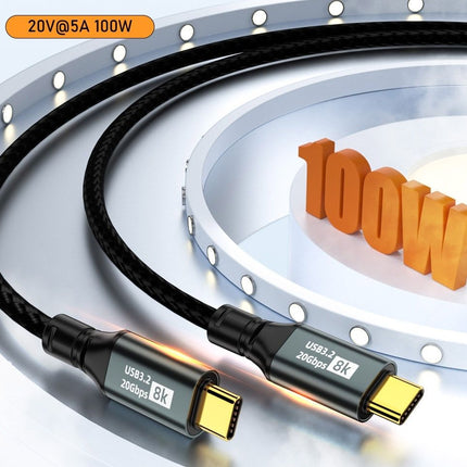 OXHORN CB-CC-321 USB C 3.2 Gen 2x2 Cable 1m