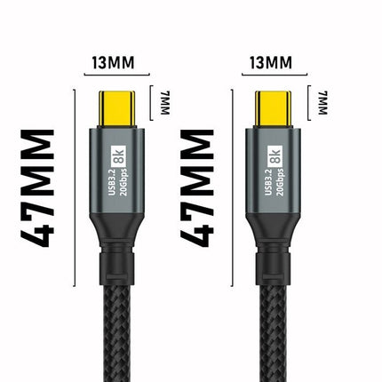 OXHORN CB-CC-323 USB C 3.2 Gen 2x2 Cable 3m