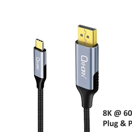 OXHORN CB-CD-802 USB C to DP Cable 2m