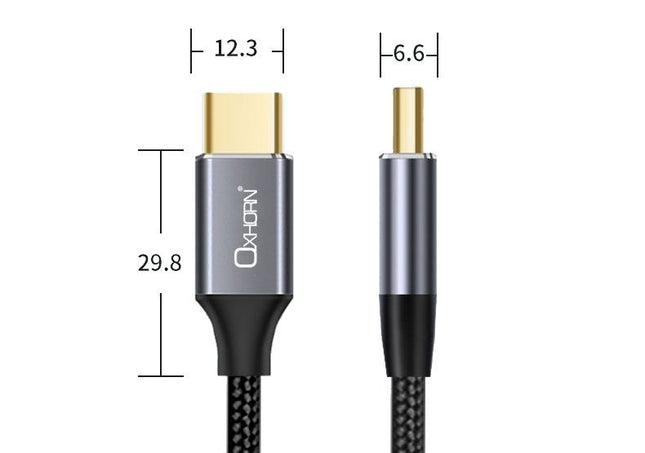 OXHORN CB-U31-CC2B2 USB 3.1 Type C Gen2 Cable 2m