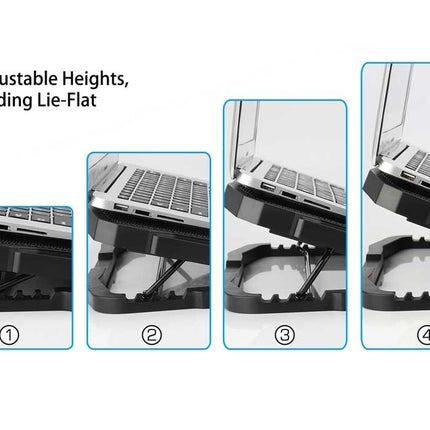 OXHORN LC-1701 Laptop Cooling Stand High Adjustable