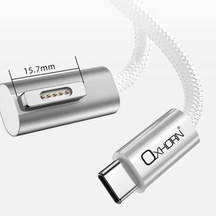 OXHORN NB-PD-Mag-2 USB C to Magsafe 2 Charging Cable