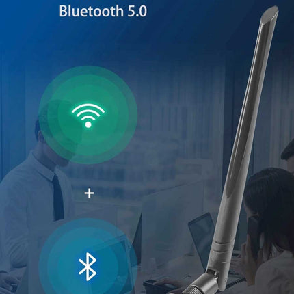 OXHORN UW-1300B USB AC1300 + Bluetooth 5.0 Adapter