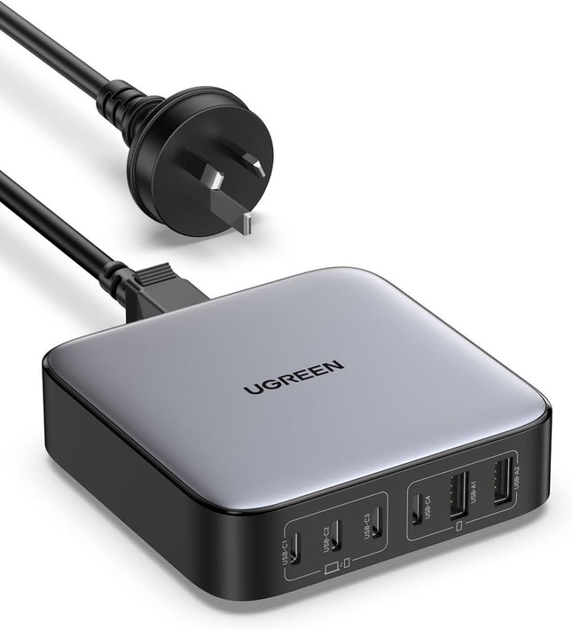UGREEN 35044A Nexode 200W 6-port GaN Desktop Fast Charger