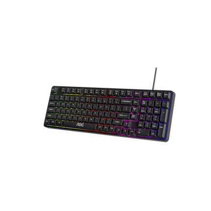 AOC GK116B/97 Wired RGB Gaming Keyboard 120-key