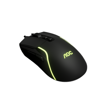 AOC GM170 Wired RGB Gaming Mouse 7-Key