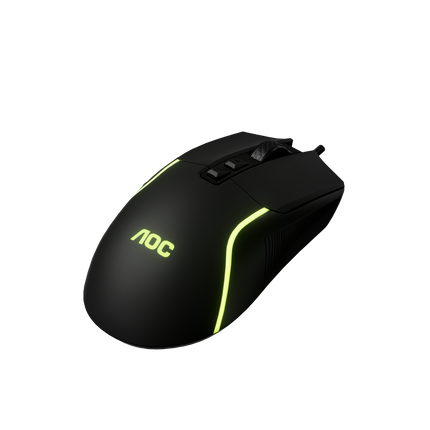 AOC GM170 Wired RGB Gaming Mouse 7-Key