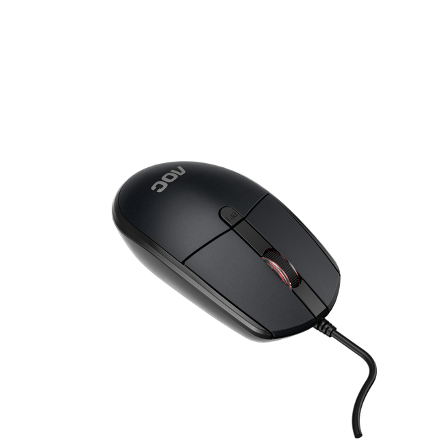 AOC MS130B/LA Wired Office Mouse USB Optical 3-Button Black