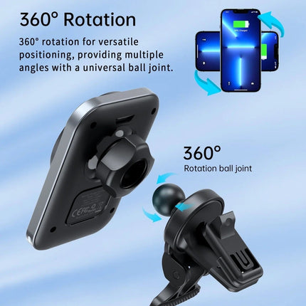 CHOETECH T206-F 15W Magnetic Car Charger Holder