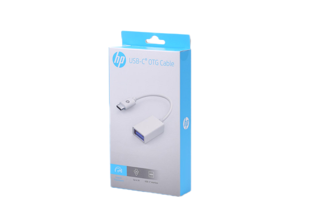 HP DHC-TC105 USB-C 3.1 to USB 3.0 OTG Cable 0.15m Adapter for PC / Laptop / Mobile
