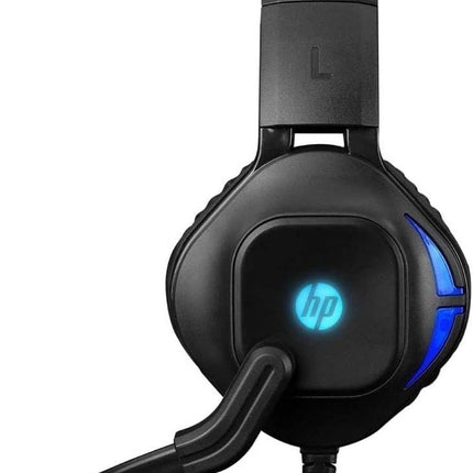 HP DHE-8002 Wired Gaming Headset for PC / Laptop -USB +3.5mm with LED