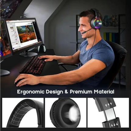 SoulBytes 20 RGB Gaming Headphones