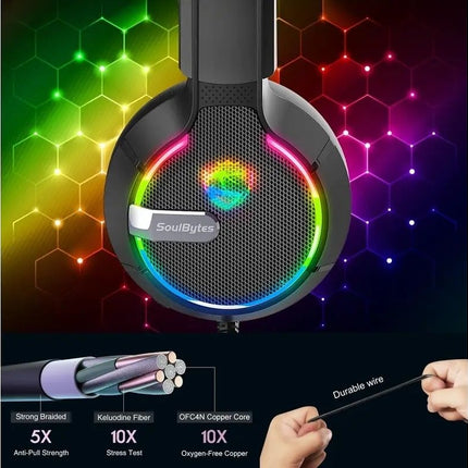 SoulBytes 20 RGB Gaming Headphones