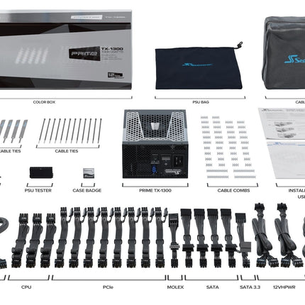 Seasonic PRIME TX-1300 1300W Titanium Modular PSU
