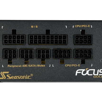 SEASONIC FOCUS SGX 80 PLUS GOLD 650W SSR-650SGX 125mm x 125mm x63.5 mm