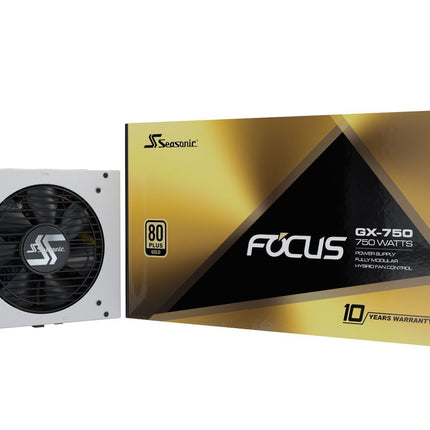 SEASONIC FOCUS GX (ONESEASONIC) WHITE EDITION GX-750 (SSR-750FX WHITE)  750W 80 PLUS GOLD PSU