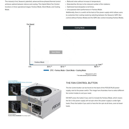SEASONIC FOCUS GX (ONESEASONIC) WHITE EDITION GX-850 (SSR-850FX WHITE)  850W 80 PLUS GOLD PSU