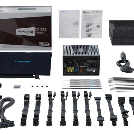 SeaSonic 650W PRIME PX-650 Platinum PSU (SSR-650PD2) (OneSeasonic)