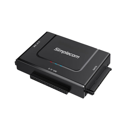 Simplecom SA492C SuperSpeed USB to 2.5", 3.5" & 5.25" SATA/IDE Adapter with Power Supply