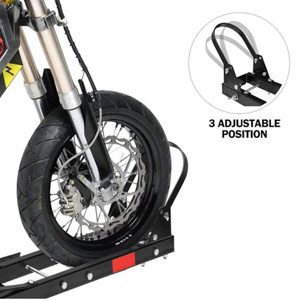 Motorcycle Motorbike Carrier Rack Towbar Arm Rack Dirt Bike Ramp
