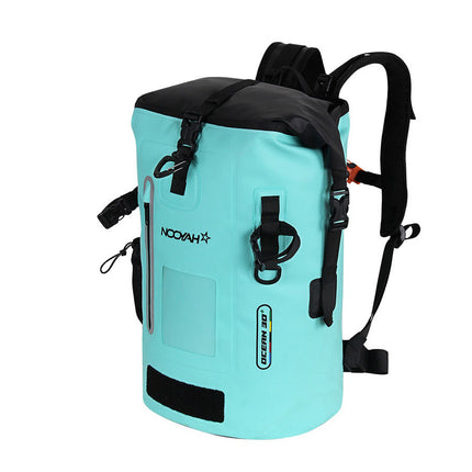 NOOYAH IPX8 Waterproof Bike Cycle Outdoor Sports Backpack Double-Layer Waterproof Bag  MINT GREEN